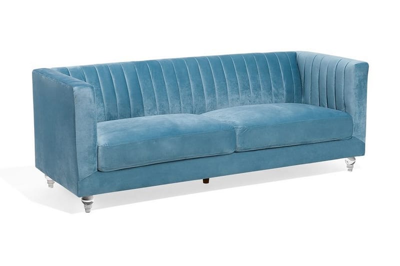 Arvika Sofa 2-4 Seter - Blå - Møbler - Sofaer - Sofa 3 seter