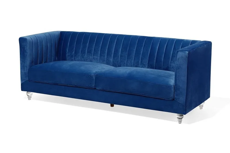 Arvika Sofa 2-4 Seter - Blå - Møbler - Sofaer - Sofa 3 seter