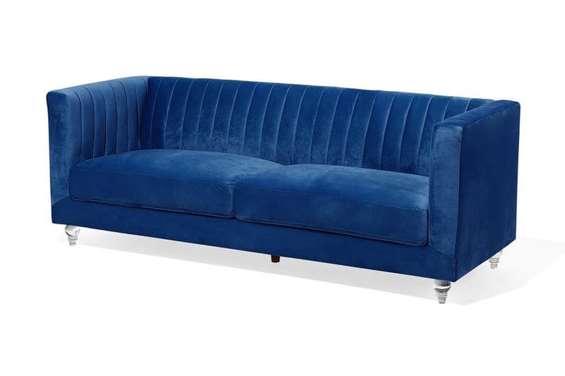 Arvika Sofa 2-4 Seter - Blå - Møbler - Sofaer - Sofa 3 seter