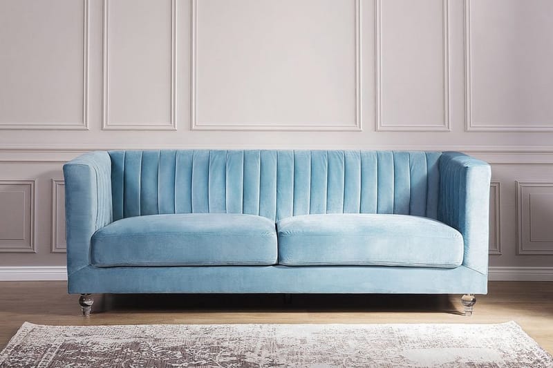 Arvika Sofa 2-4 Seter - Blå - Møbler - Sofaer - Sofa 3 seter