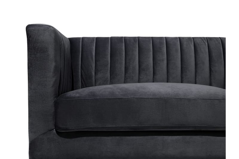 Arvika Sofa 2-4 Seter - Svart - Sofa 3 seter