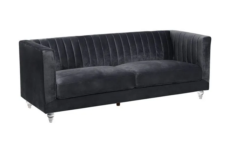 Arvika Sofa 2-4 Seter, Svart