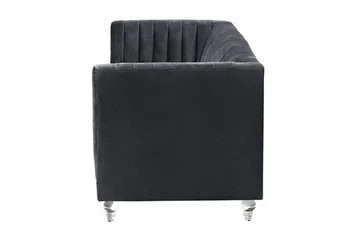 Arvika Sofa 2-4 Seter - Svart - Møbler - Sofaer - Sofa 3 seter