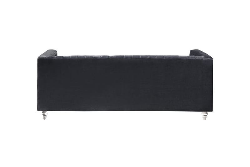 Arvika Sofa 2-4 Seter - Svart - Møbler - Sofaer - Sofa 3 seter