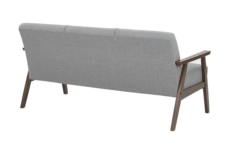 Asnes 3-seters Sofa - Grå - Møbler - Sofaer - Sofa 3 seter