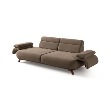 3-seters sofa Atelier Del Sofa Bonjo Walnut (246 x 81 x 97 cm) Jord - Jord - Møbler - Sofaer - Sofa 3 seter