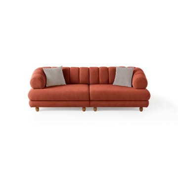 3-seters sofa Atelier Del Sofa Gloria (240 x 80 x 95 cm) Tile Red - Tile Red - Møbler - Sofaer - Sofa 3 seter