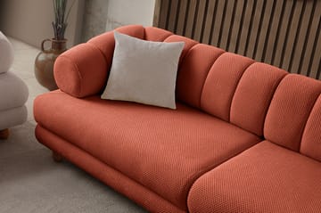 3-seters sofa Atelier Del Sofa Gloria (240 x 80 x 95 cm) Tile Red - Tile Red - Møbler - Sofaer - Sofa 3 seter