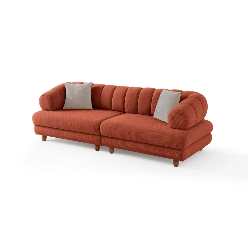 3-seters sofa Atelier Del Sofa Gloria (240 x 80 x 95 cm) Tile Red, Tile Red