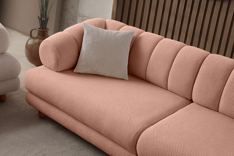 3-seters sofa Atelier Del Sofa Gloria (240 x 80 x 95 cm) Pudder - Pudder - Møbler - Sofaer - Sofa 3 seter