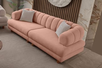 3-seters sofa Atelier Del Sofa Gloria (240 x 80 x 95 cm) Pudder - Pudder - Møbler - Sofaer - Sofa 3 seter