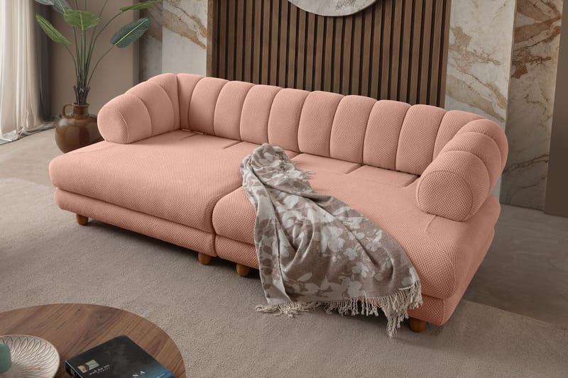 3-seters sofa Atelier Del Sofa Gloria (240 x 80 x 95 cm) Pudder - Pudder - Møbler - Sofaer - Sofa 3 seter