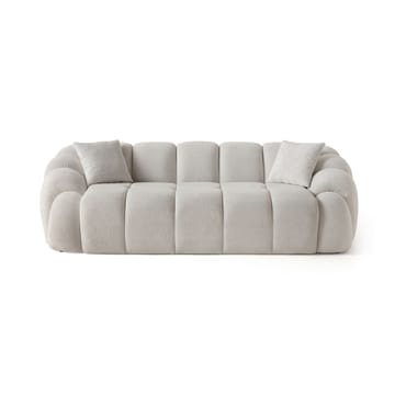 3-seters sofa Atelier Del Sofa Octavio (233 x 70 x 80 cm) Hvit - Møbler - Sofaer - Sofa 3 seter
