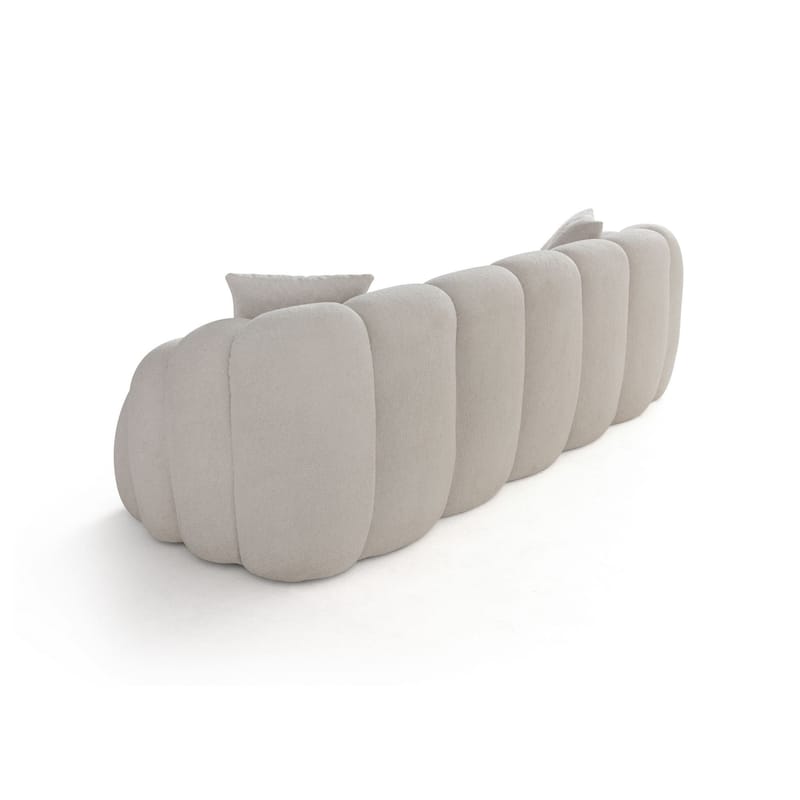 3-seters sofa Atelier Del Sofa Octavio (233 x 70 x 80 cm) Hvit - Møbler - Sofaer - Sofa 3 seter