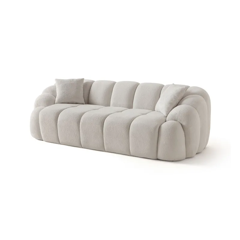 3-seters sofa Atelier Del Sofa Octavio (233 x 70 x 80 cm) Hvit, undefined