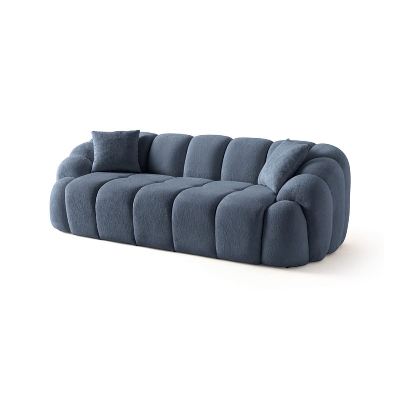 3-seters sofa Atelier Del Sofa Octavio (233 x 70 x 80 cm) Marineblå, undefined