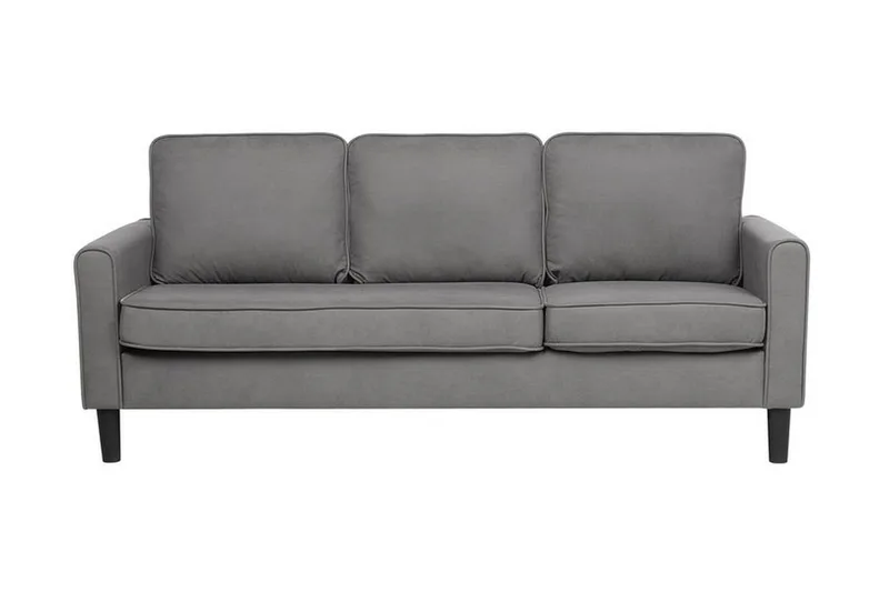 Avesta Sofa 2-4 Sete Med Fotskammel - Grå - Møbler - Sofaer - Sofa med sjeselong - 3 seters sofa med divan