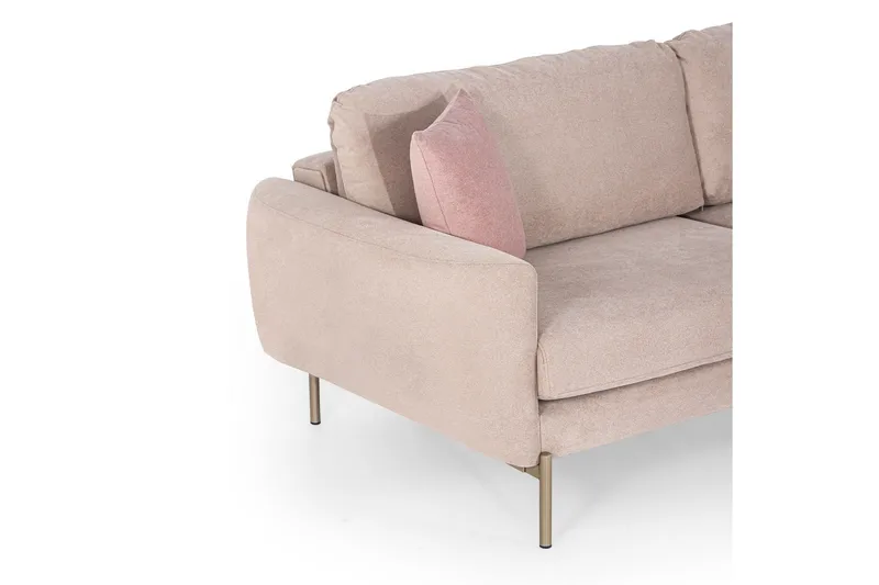 Awaru Sofa 3-seters - Rosa - Møbler - Sofaer - Sofa 3 seter