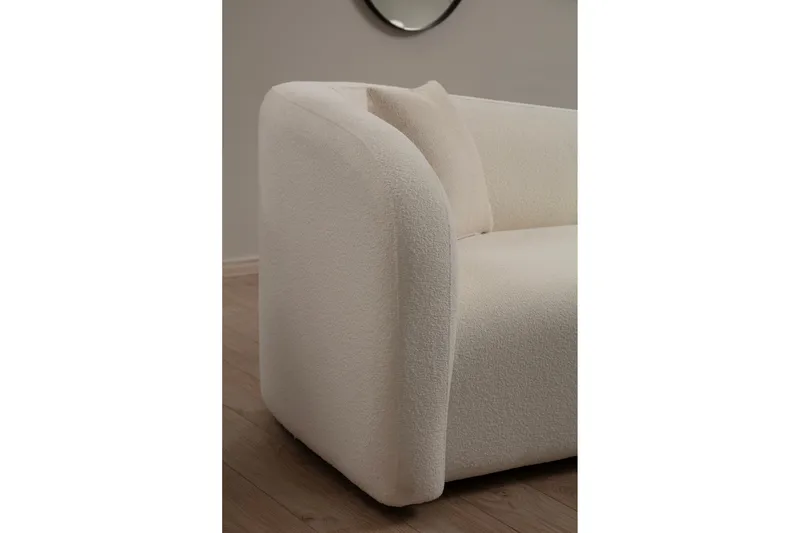 Azoula Sofa 3-seter - Beige - Møbler - Sofaer - Sofa 3 seter