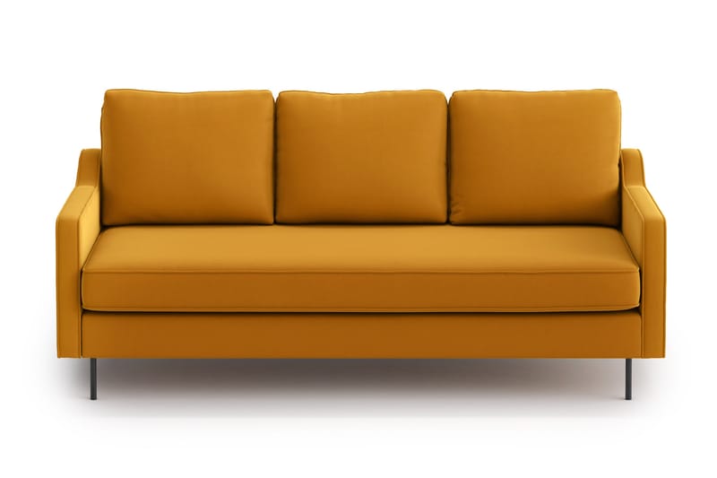 Barsta 3-seter Sofa - Gul - Møbler - Sofaer - Sofa 3 seter