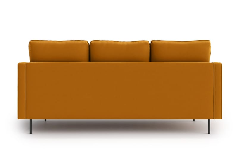 Barsta 3-seter Sofa - Gul - Sofa 3 seter