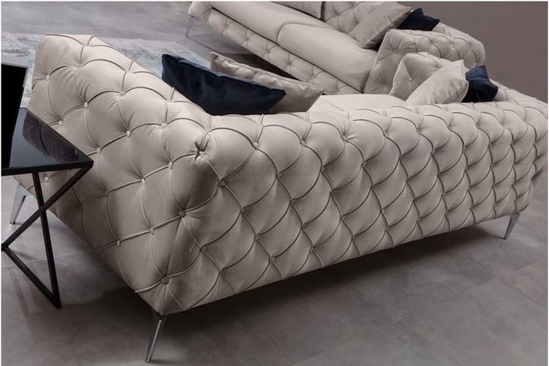 Beachport Sofa 3-seters - Beige - Møbler - Sofaer - Sofa 3 seter