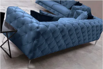 Beachport Sofa 3-seters - Blå - Møbler - Sofaer - Sofa 3 seter