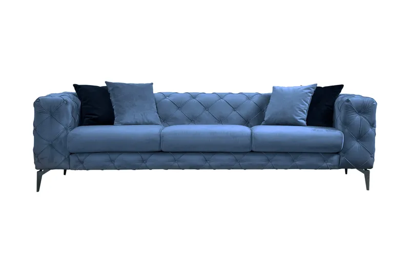 Beachport Sofa 3-seters - Blå - Møbler - Sofaer - Sofa 3 seter