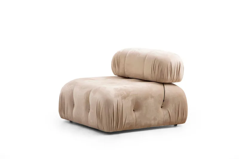 Belgin Boblende Sofa 3-seter - Beige - Møbler - Sofaer - Modulsofaer - Komplett modulsofa