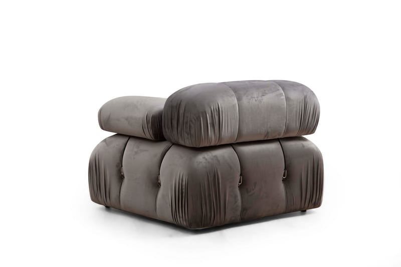 Belgin Boblende Sofa 3-seter - Grå - Møbler - Sofaer - Sofa 3 seter