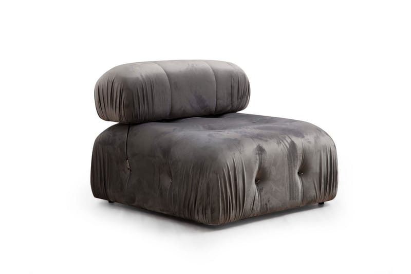 Belgin Boblende Sofa 3-seter - Grå - Møbler - Sofaer - Sofa 3 seter