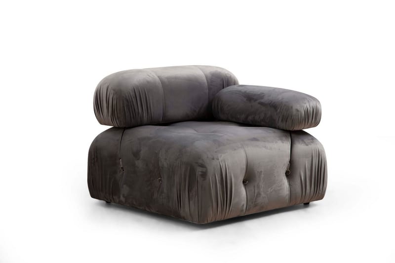 Belgin Boblende Sofa 3-seter - Grå - Møbler - Sofaer - Modulsofaer - Komplett modulsofa