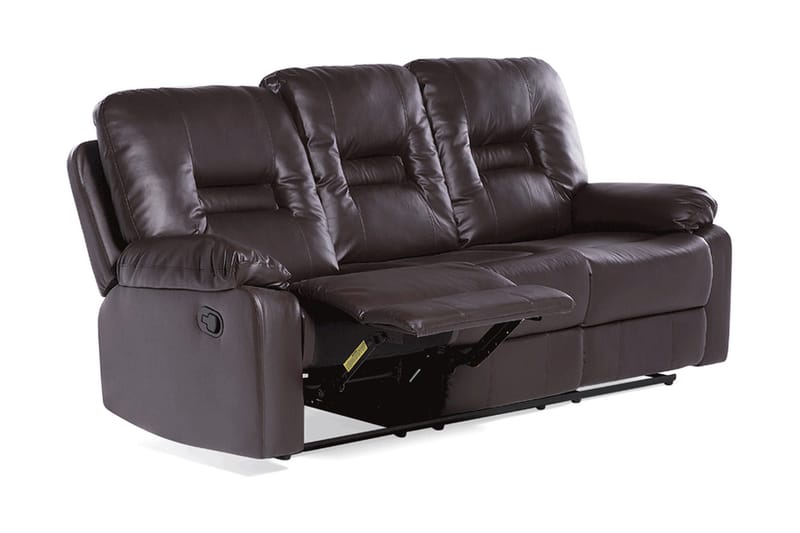 Bergen Sofa 3-seter - Brun - Møbler - Sofaer - Sofa 3 seter