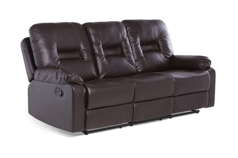 Bergen Sofa 3-seter - Brun - Sofa 3 seter