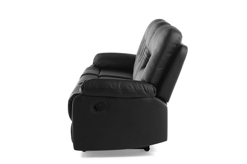Bergen Sofa 3-seter - Svart - Møbler - Sofaer - Sofa 3 seter