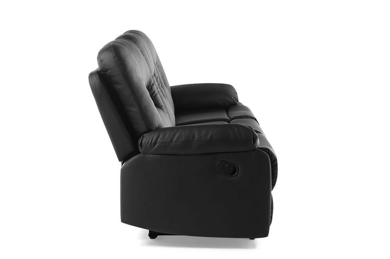 Bergen Sofa 3-seter - Svart - Møbler - Sofaer - Sofa 3 seter