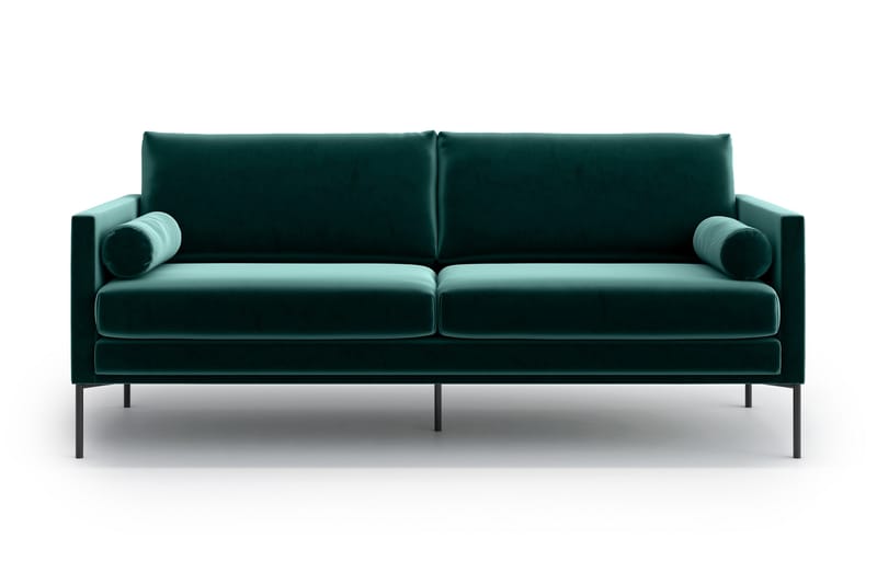 Blancha 3-seter Sofa - Grønn - Sofa 3 seter