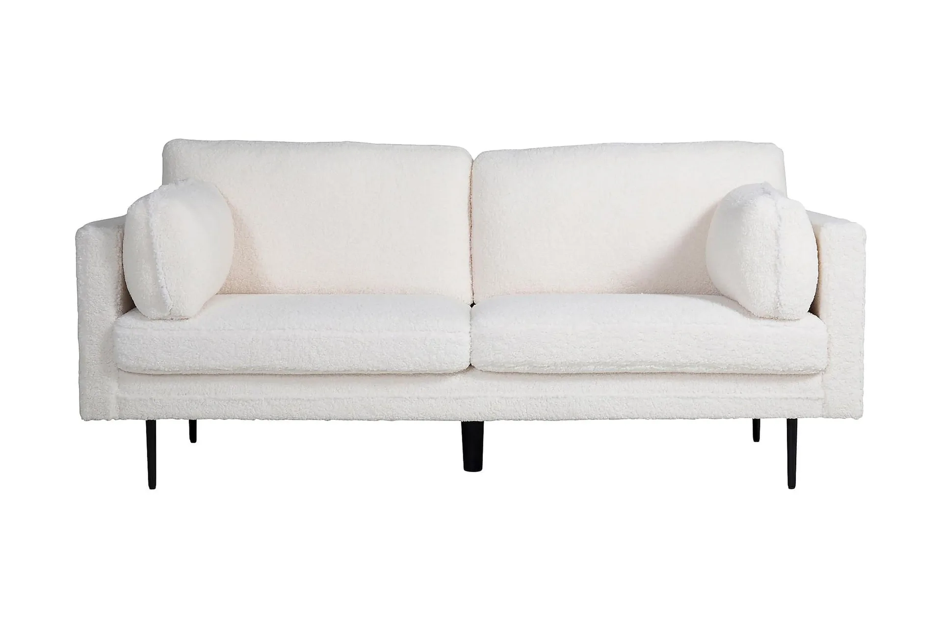 Boom 3-seter Sofa Teddystoff - Hvit