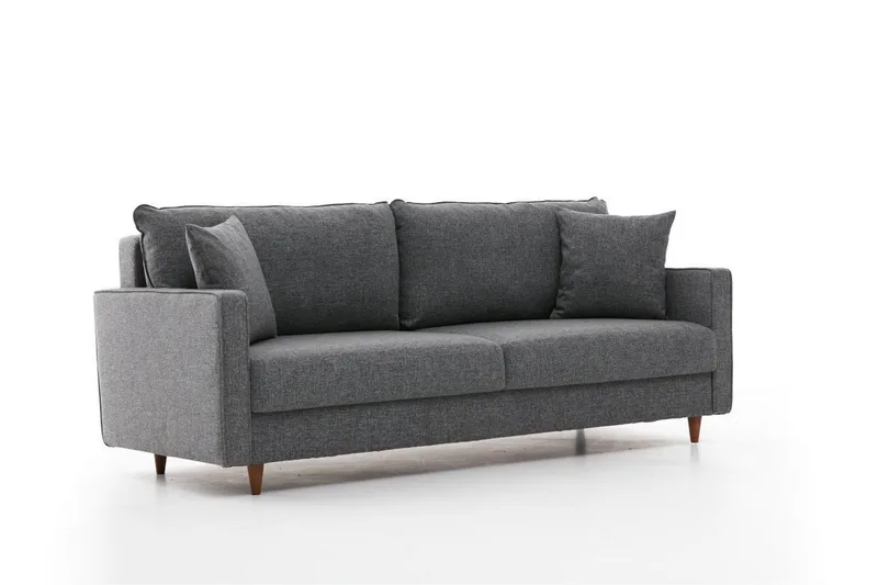 Braneles Sofa 3-seter, Grå