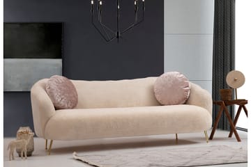 Caraquet Sofa 3-seters - Beige - Møbler - Sofaer - Sofa 3 seter