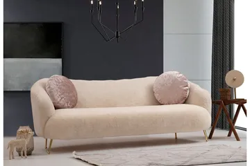 Caraquet Sofa 3-seters - Beige - Møbler - Sofaer - Sofa 3 seter
