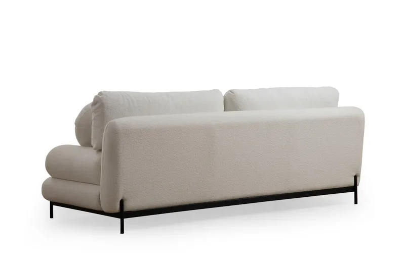 Cassius Sofa 3-seter - Hvit - Møbler - Sofaer - Sofa 3 seter