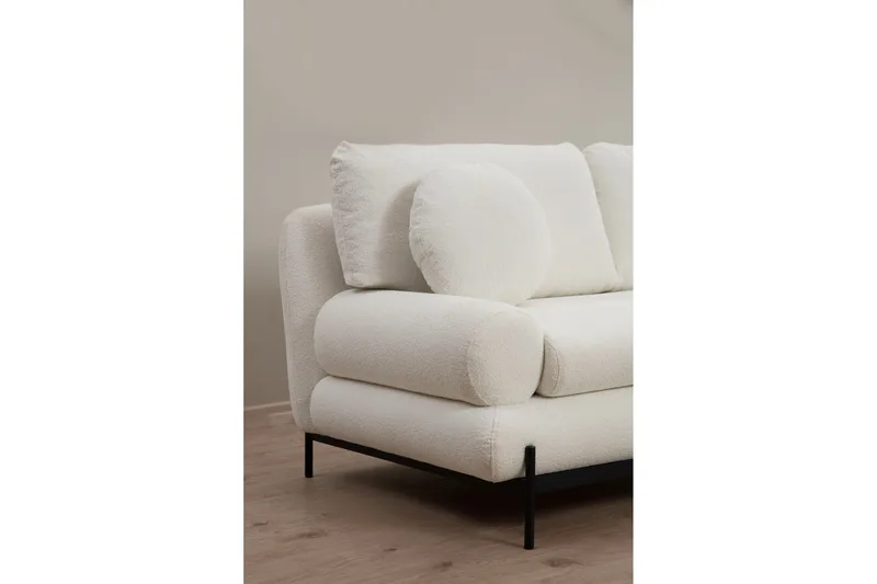Cassius Sofa 3-seter - Hvit - Møbler - Sofaer - Sofa 3 seter