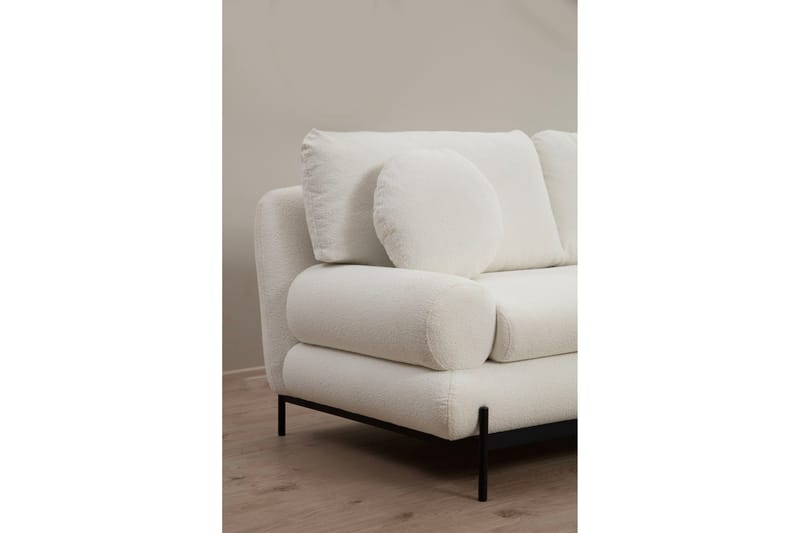 Cassius Sofa 3-seter - Hvit - Møbler - Sofaer - Sofa 3 seter
