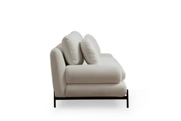Cassius Sofa 3-seter - Hvit - Møbler - Sofaer - Sofa 3 seter