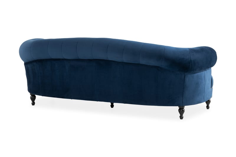 Castelano 3-seter Sofa - Blå - Møbler - Sofaer - Sofa 3 seter