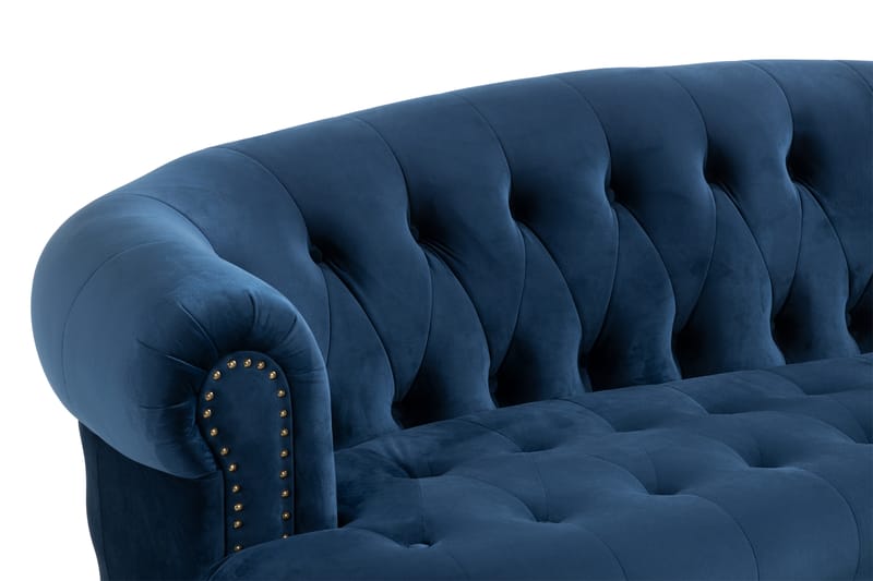 Castelano 3-seter Sofa - Blå - Møbler - Sofaer - Sofa 3 seter