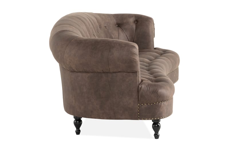 Castelano 3-seter Sofa - Brun - Møbler - Sofaer - Sofa 3 seter