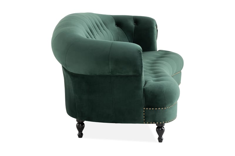 Castelano 3-seter Sofa - Grønn - Møbler - Sofaer - Sofa 3 seter
