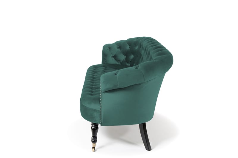 Chesterfield Ludovic Sofa 3-seters - Blågrønn - Møbler - Sofaer - Sofa 3 seter